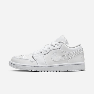 Basket Nike Air Jordan 1 Low Blanche 6782-054 White/White/White Femme | ZGZ-45850732